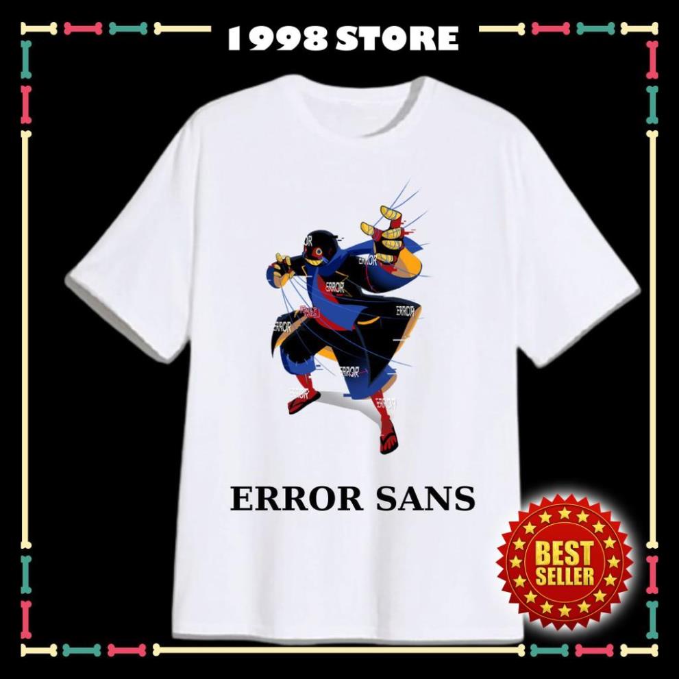 SALE ÁO THUN IN HÌNH ERROR SANS CHO BÉ TRAI ( BIỆT ĐỘI GANGSTER) cực chất giá rẻ