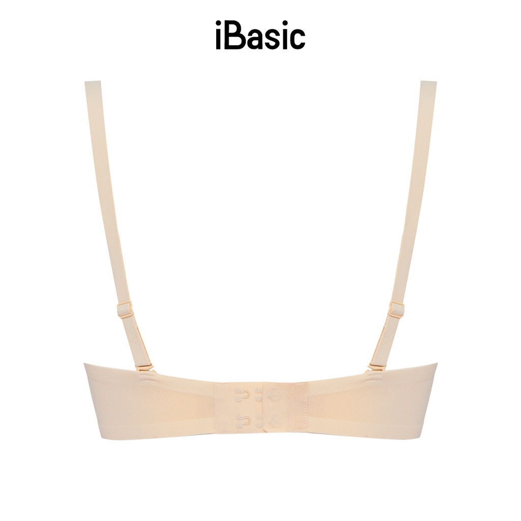 [MUA 2 GIẢM 30% - MUA 3 GIẢM 40%] Áo ngực mút mỏng không đường may cup T-Shirt iBasic BRAW134