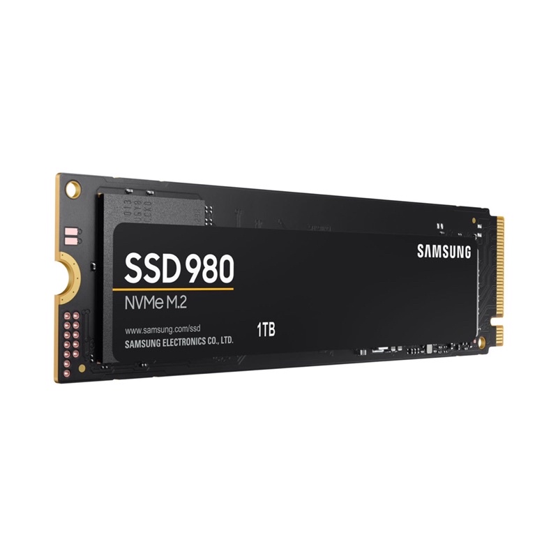 Ổ Cứng SSD Samsung 980 1TB (3500 MB/s, 3000 MB/s, M.2 PCIe, 2280, Gen 3x4, MLC)