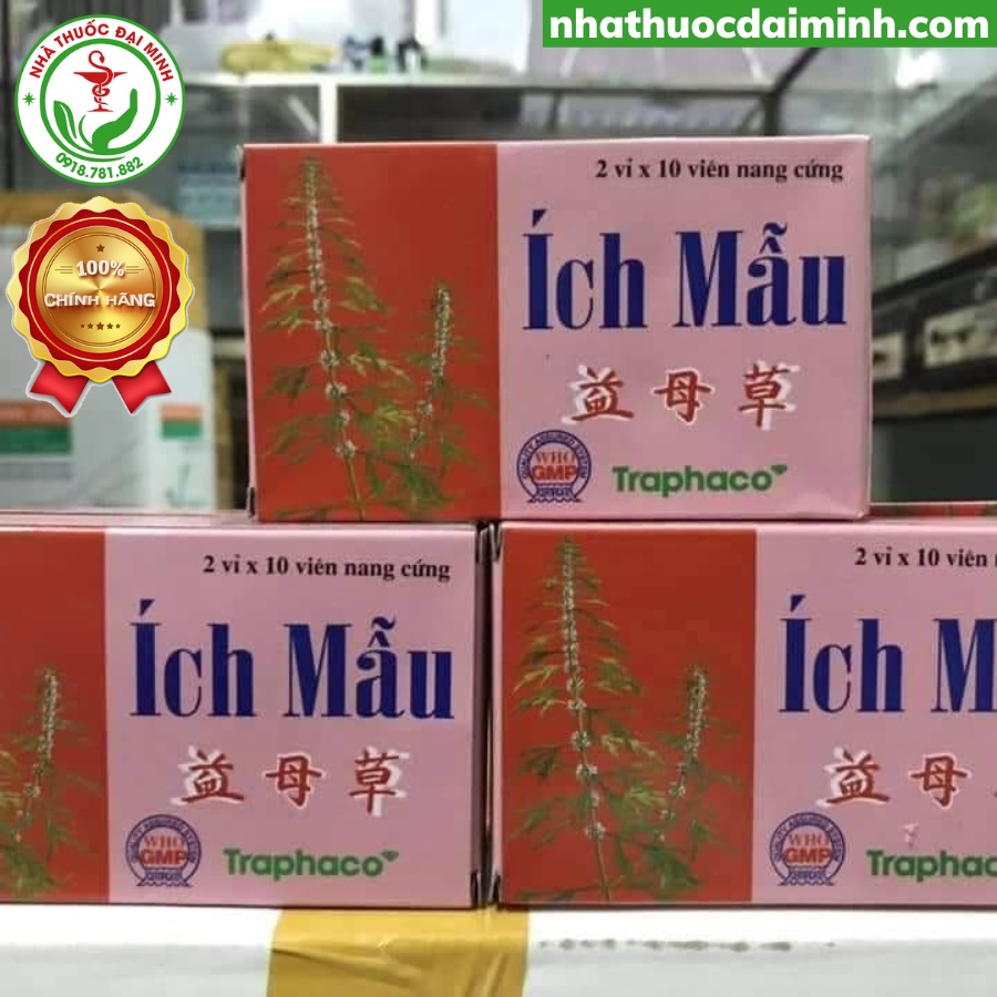 Ích Mẫu Traphaco Hộp 20 Viên
