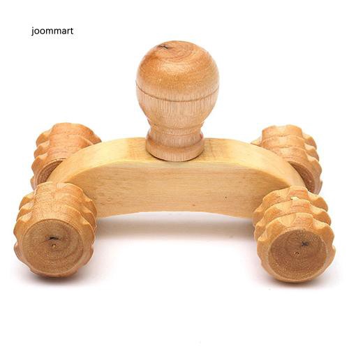 Dụng cụ lăn massage bàn chân bằng gỗ