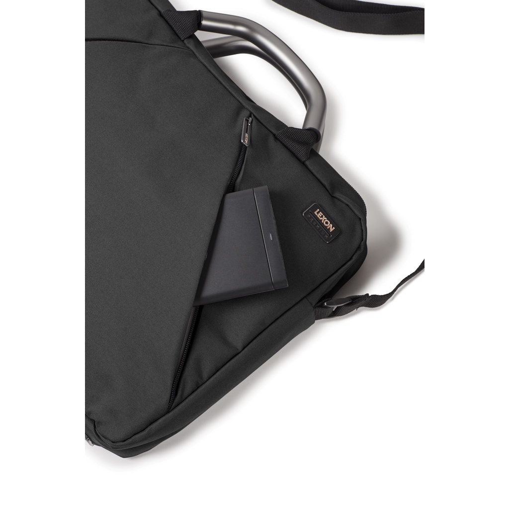 Cặp laptop LEXON size 14inch/16inch chống sốc màu xanh/đen/xám - PREMIUM+ LAPTOP BAG