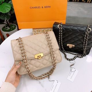 Túi trám khóa gập sang chảnh không box