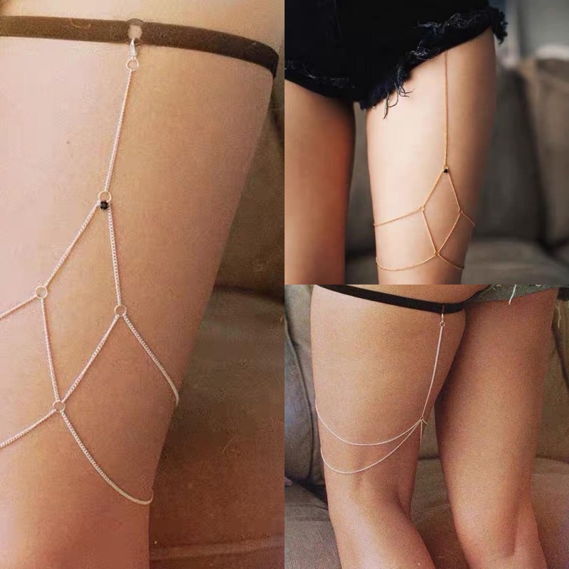 Body chain , dây xích thắt eo , dây xích chân