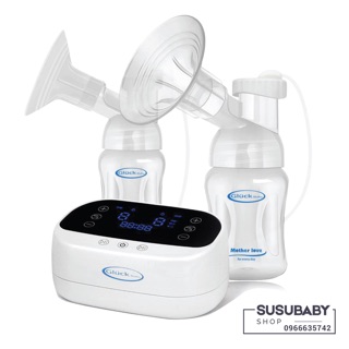 Máy hút sữa điện đôi gluck baby Gp38 Plus - mẫu mới