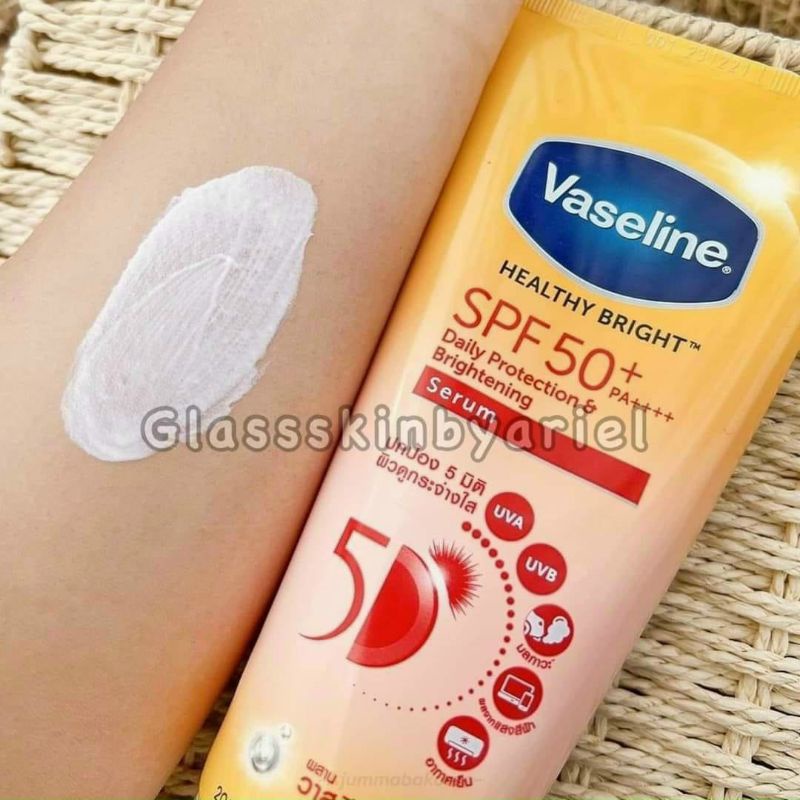 VASELINE THÁI LAN 50X MẪU MỚI CHỐNG NẮNG SPF 50x 320ML