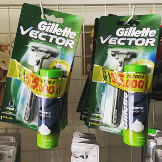 Dao cạo râu Gillette vector +🎁 tặng bọt cạo râu 50g