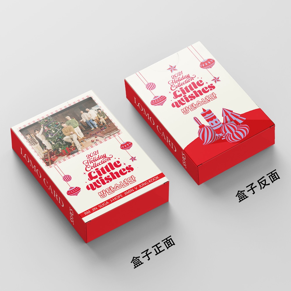 Bộ 55 Tấm Thẻ Hình Nhóm Nhạc BTS