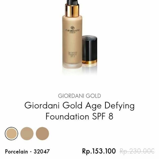 (hàng Mới Về) Kem Nền Chống Nắng Spf 8 Giordani Cao Cấp | BigBuy360 - bigbuy360.vn