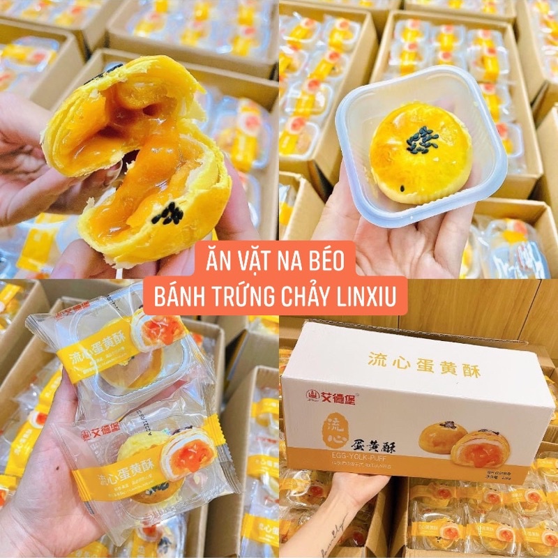 BÁNH TRỨNG CHẢY LIU XIN SU CHÍNH HÃNG Đ.ÀI L.OAN 🥧 1000g