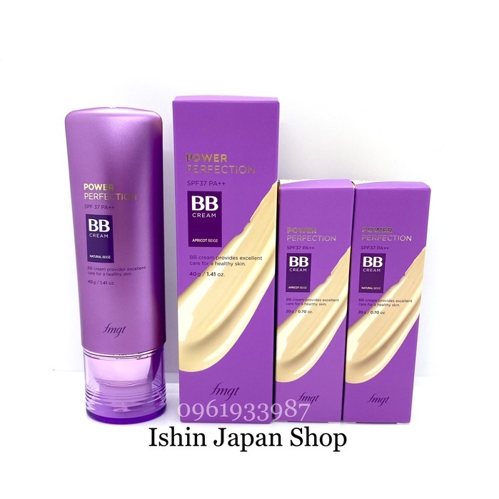 Kem nền che khuyết điểm BB cream The Face Shop Power Perfection 20g SPF37 PA++ Hàn Quốc