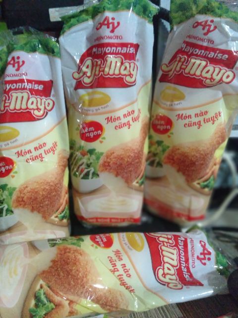 Chai Sốt lớn mayonnaise AJi- mayo