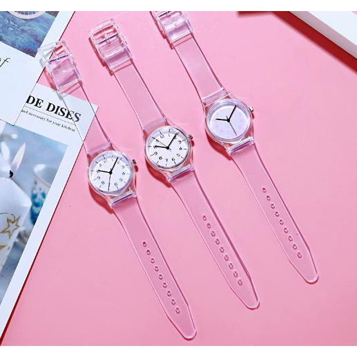 ĐỒNG HỒ NỮ DÂY TRONG SUỐT CANDYCAT MẶT SỐ SIÊU DỄ THƯƠNG | BigBuy360 - bigbuy360.vn