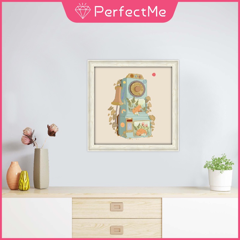 Bộ tranh đính đá 5D tự làm 30x30cm hình hoạt hình trang trí nhà cửa