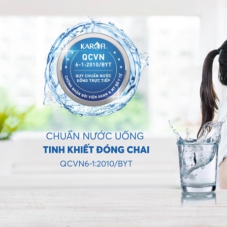 Máy lọc nước 10 lõi Karofi ERO100 màng RO Mỹ công nghệ Smax - Bảo hành 36 tháng