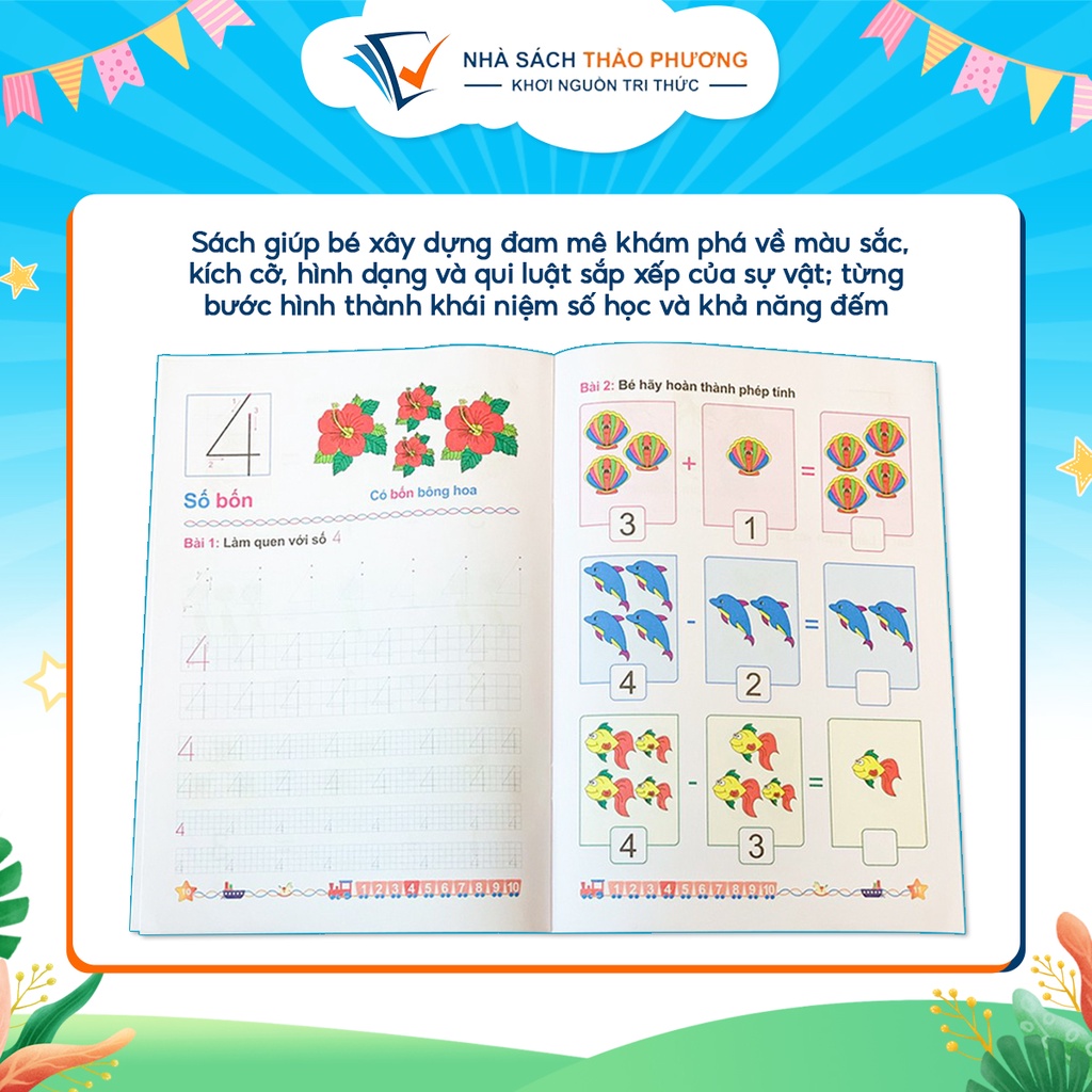 Sách - Bộ phát triển IQ cho bé 4 đến 5 tuổi