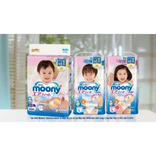 Tã dán moony L54+4