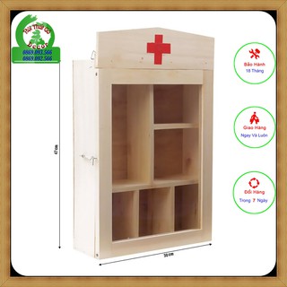 Tủ Y Tế , Tủ Thuốc Treo Tường , Gỗ Tự Nhiên Xuất Khẩu Siêu Bền
