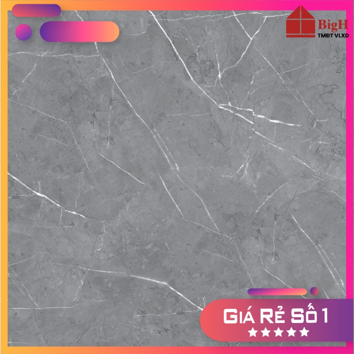 Gạch lát nền vân đá Vitto 60x60 3422. Men siêu bóng, chịu lực tốt- Vật liệu xây dựng BigH