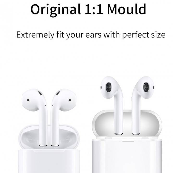 Tai nghe Bluetooth Earphone Airpods hiệu Coteetci Smart Pod 2 bluetooth 5.0, cảm ứng chạm, sạc không dây - Chính hãng