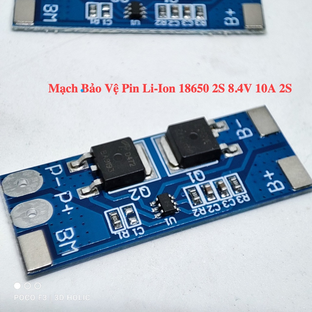 Mạch Bảo Vệ Pin Li-Ion 18650 2S 8.4V 10A 2S sạc xả