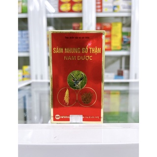 ✅[Chính hãng date mới] Sâm nhung bổ thận Nam Dược (Lọ 30 viên)