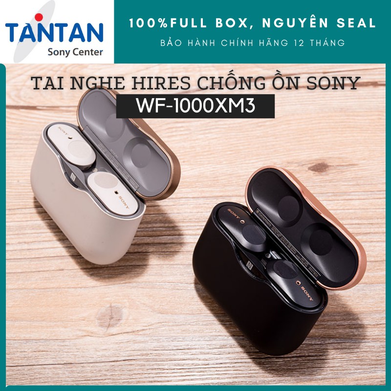 Tai Nghe HI-RES CHỐNG ỒN Sony WF-1000XM3 | Xuất xứ: Malaysia - HD Noise Cancelling QN1e - DSEE HX™ - Xuất xứ: Malaysia