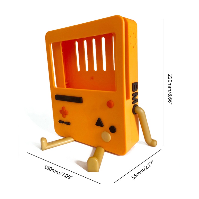 Khung Đỡ Màn Hình Hỗ Trợ Chơi Game Cầm Tay Màu Cam Họa Tiết Hoạt Hình Dễ Thương