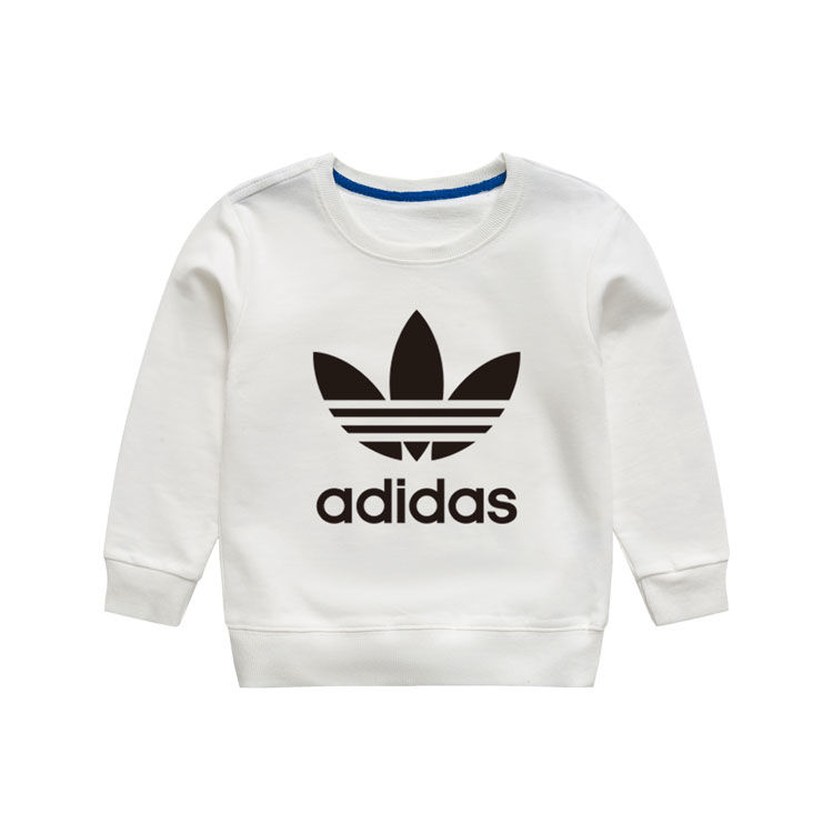 Áo Nỉ Dài Tay Adidas Thời Trang Năng Động Cho Bé Trai