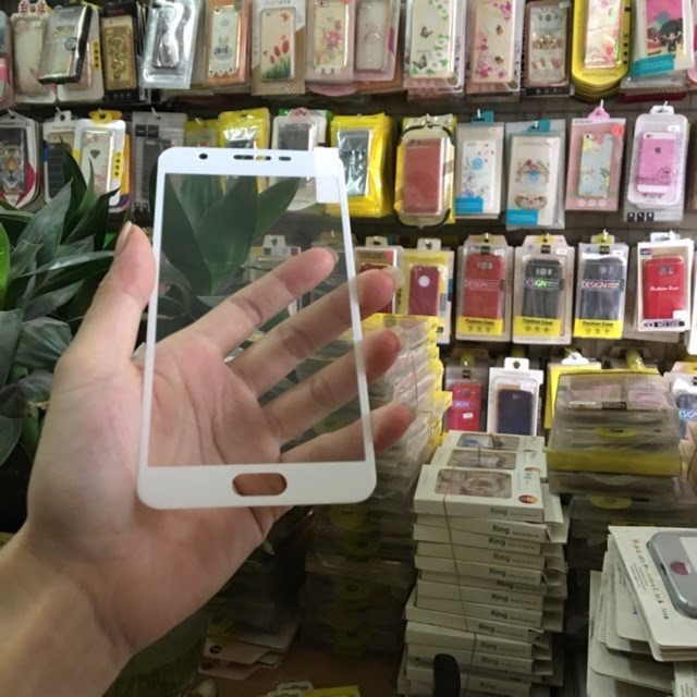 Cường lực J7 prime full màn hình