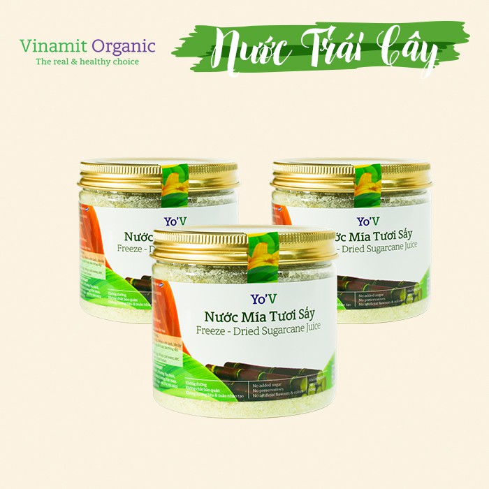 Nước Mía Tươi Sấy Khô Vinamit 120g