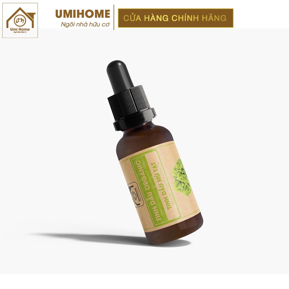 Tinh dầu Mù Tạt hữu cơ UMIHOME 10ml nguyên chất