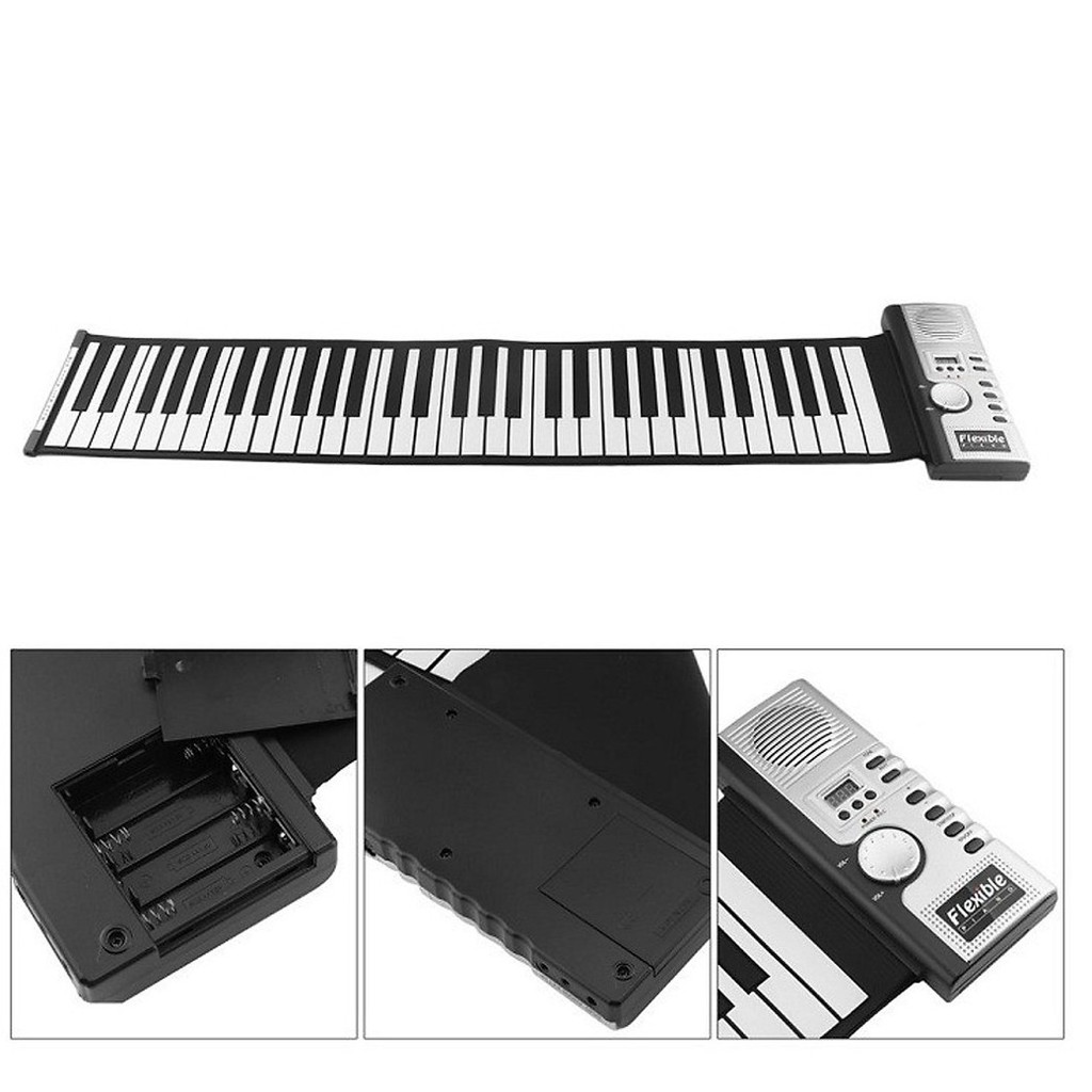 Piano cuộn 61 phím cho học sinh sinh viên 