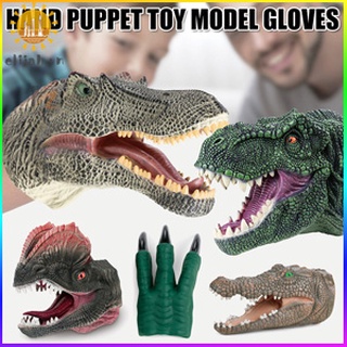Găng Tay Hình Đầu Cá Mập Khủng Long Cho Bé Trai