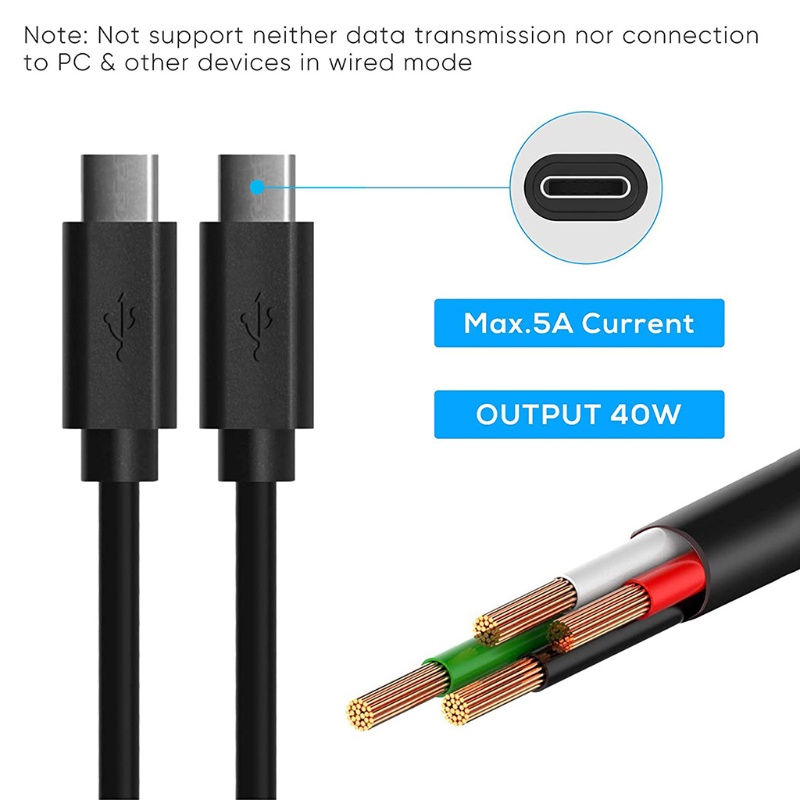 Dây Cáp Sạc Nhanh USB Loại C 2 Trong 1 Cho Tay Cầm Chơi Game Switch Điện Thoại