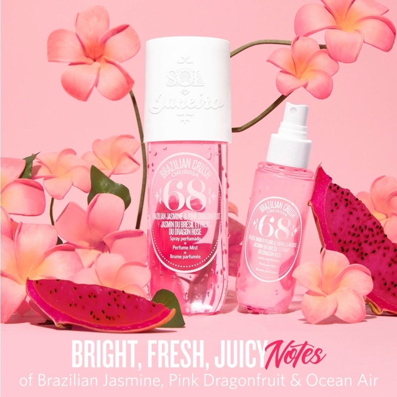 Xịt thơm cơ thể Sol de Janeiro Brazilian Crush Cheirosa ’68 Beija Flor™ Hair & Body Fragrance Mist