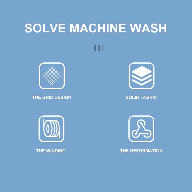 Túi giặt vớ/ đồ lót có thể xếp gọn có khóa kéo tiện dụng