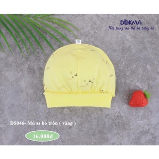 [DS046 MÀU] Mũ sơ sinh bo tròn Dokma cho bé
