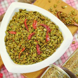 HẠT BÍ XANH RANG TỎI ỚT 500gr