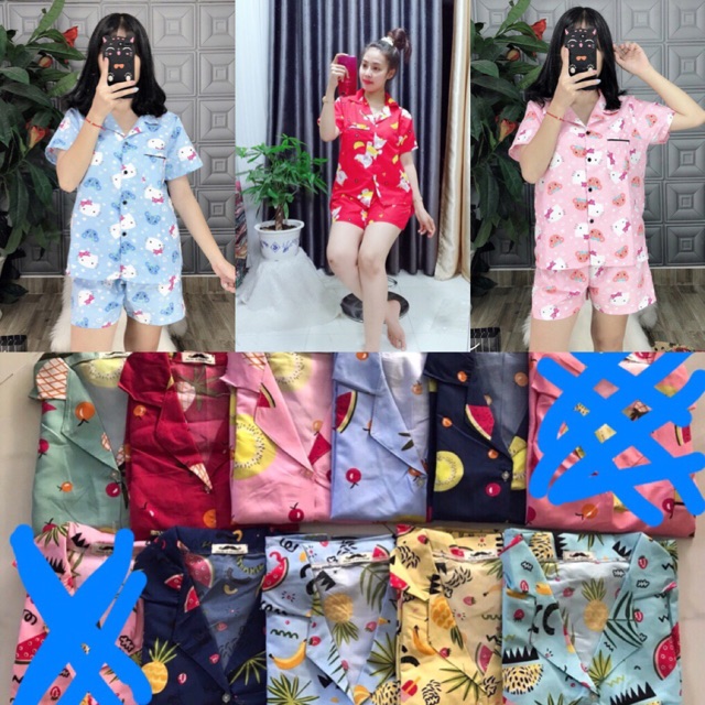 Đồ bộ kate thái siêu kute chụp thật siêu rẻ