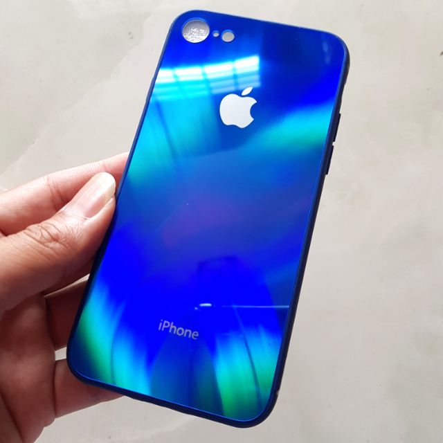 Ốp lưng iPhone 7/8 dẻo tráng gương 7 màu