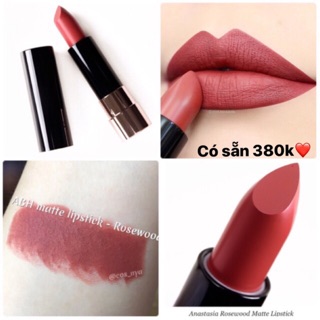 [SALE 320K] Son lì Anastasia Beverly Hills (ABH) Matte Lipstick màu Rogue, Rosewood
