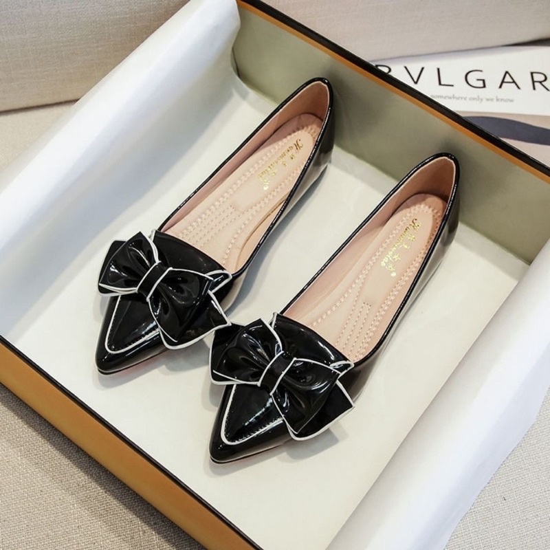 Giày búp bê viền nổi quảng châu siêu hot