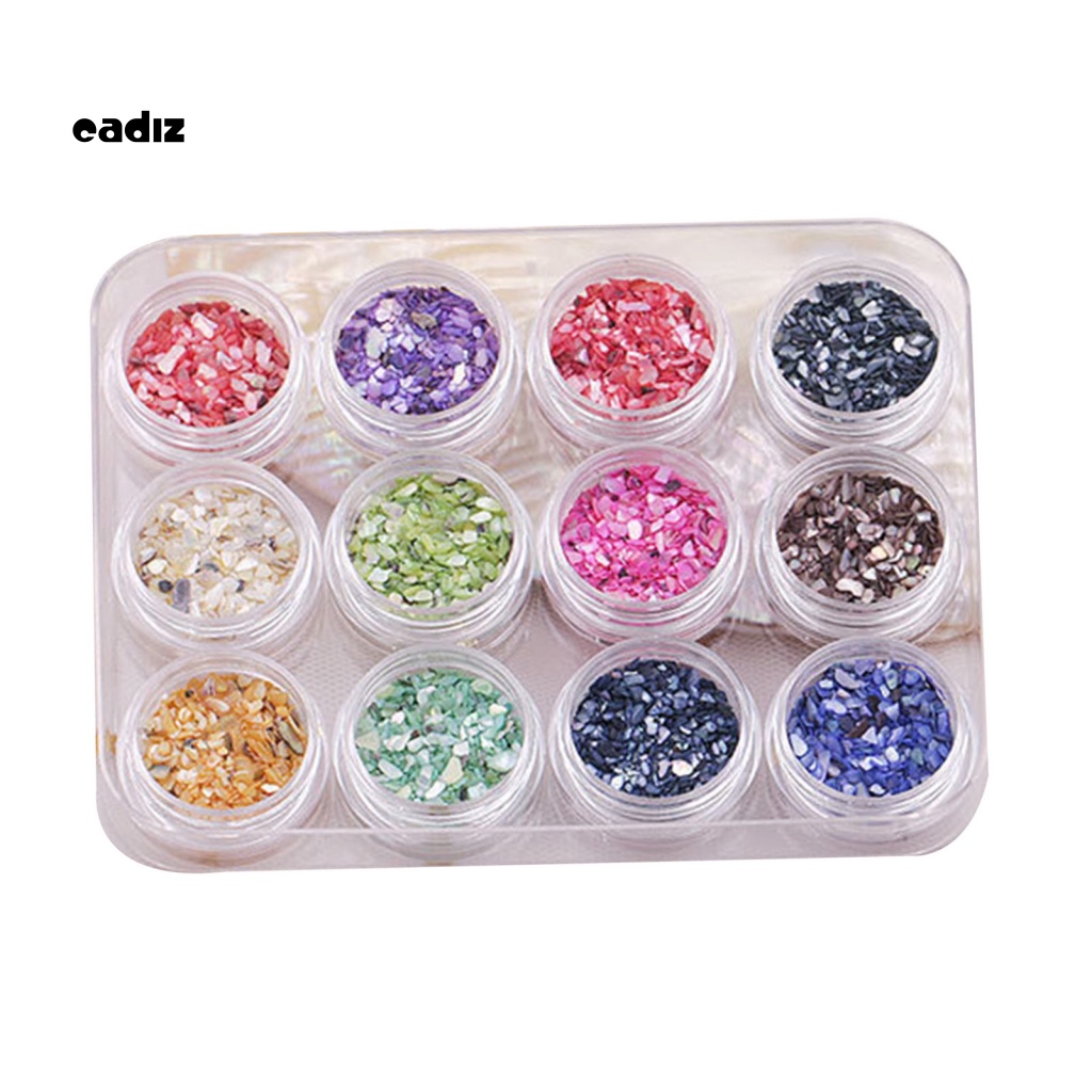 Phụ Kiện Vỏ Sò Dày Gọn Nhẹ Chống Rơi Trang Trí Móng Tay