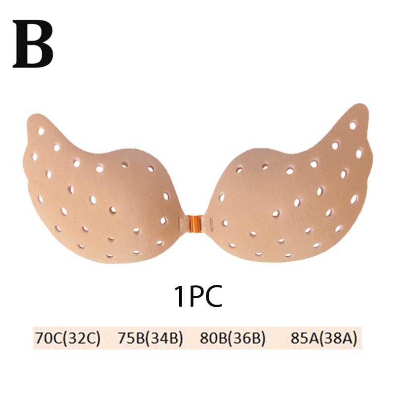 Áo ngực dán FINETOO P135 bằng silicone không dây gài trước có thể tái sử dụng