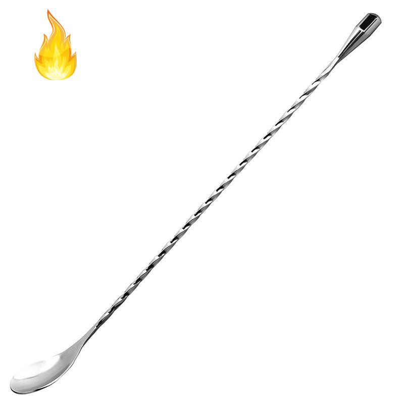 Muỗng khuấy cocktail bằng thép không gỉ 12 inch