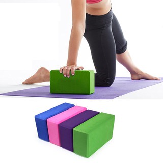 Gạch tập yoga bằng xốp PVA nhiều màu sắc giá rẻ