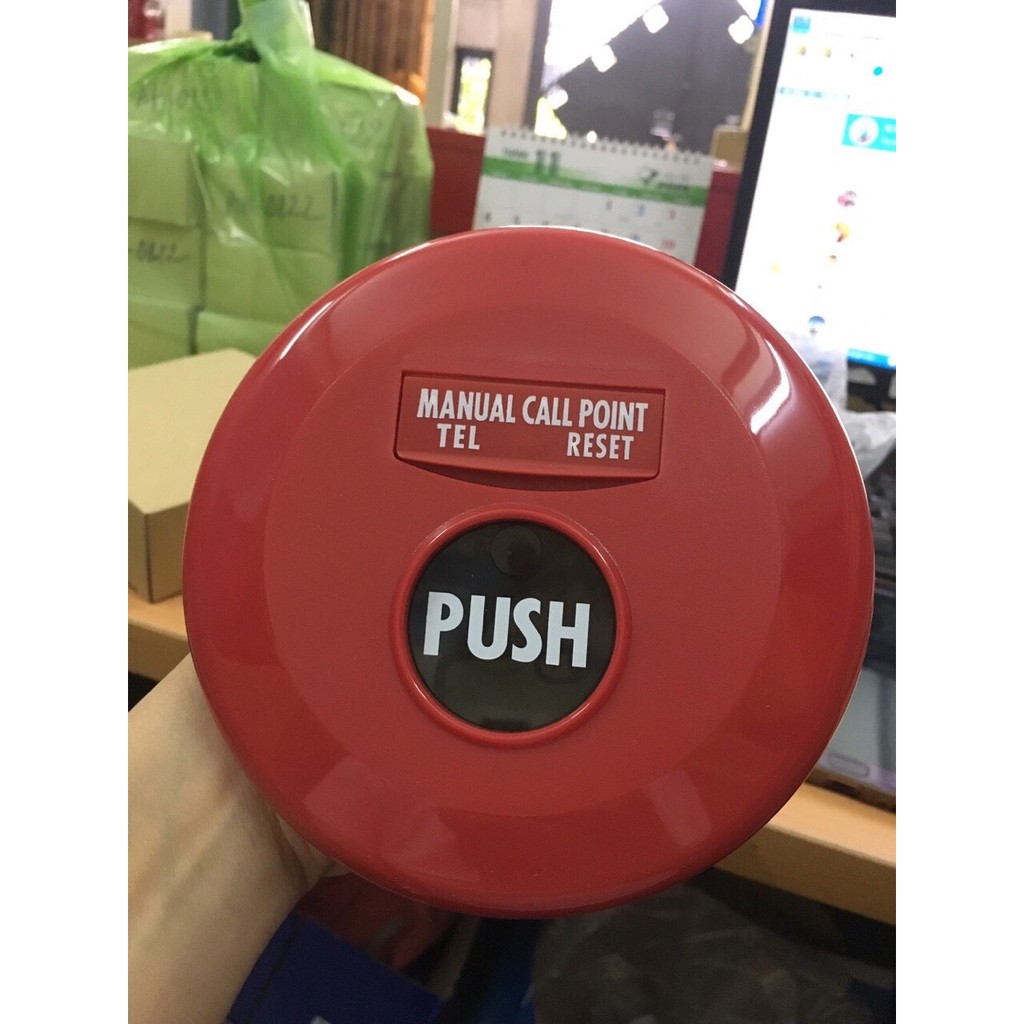 Nút ấn khẩn tròn lắp chìm AH-9717 Horing ( không kèm đế)