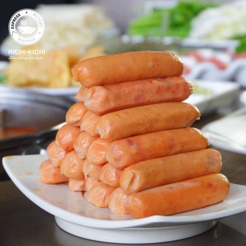 Xúc Xích Phô Mai Steffi Công Nghệ Đức Gói 250g, 15 Cái Thơm Ngon Béo Ngậy Vệ Sinh AN Toàn Thực Phẩm [Ship Hỏa Tốc 1h]