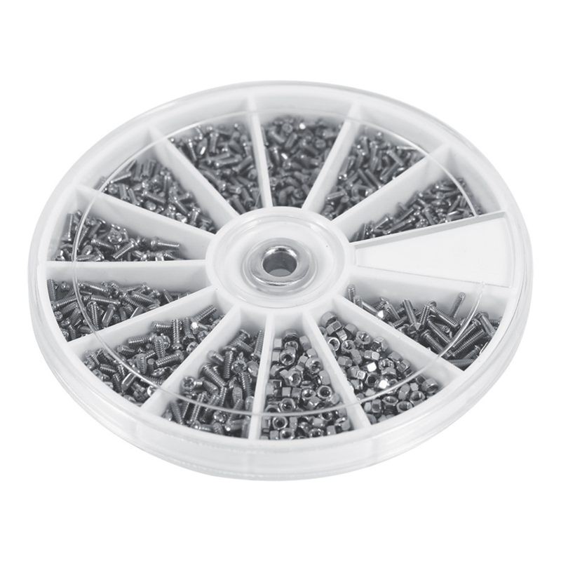Set 600 ốc vít bằng thép không gỉ kèm 1 chìa vặn vít
